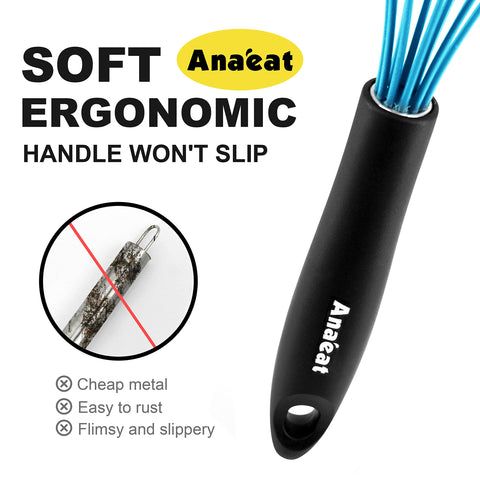 Anaeat whisk adapts to many tasks from whipping to stirring