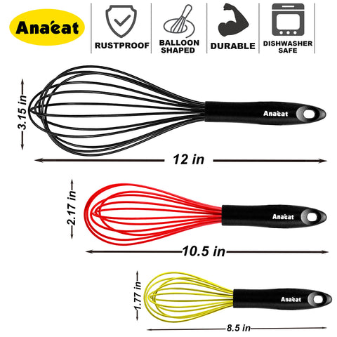 Thickened wires and longer length improve whisking efficiency.