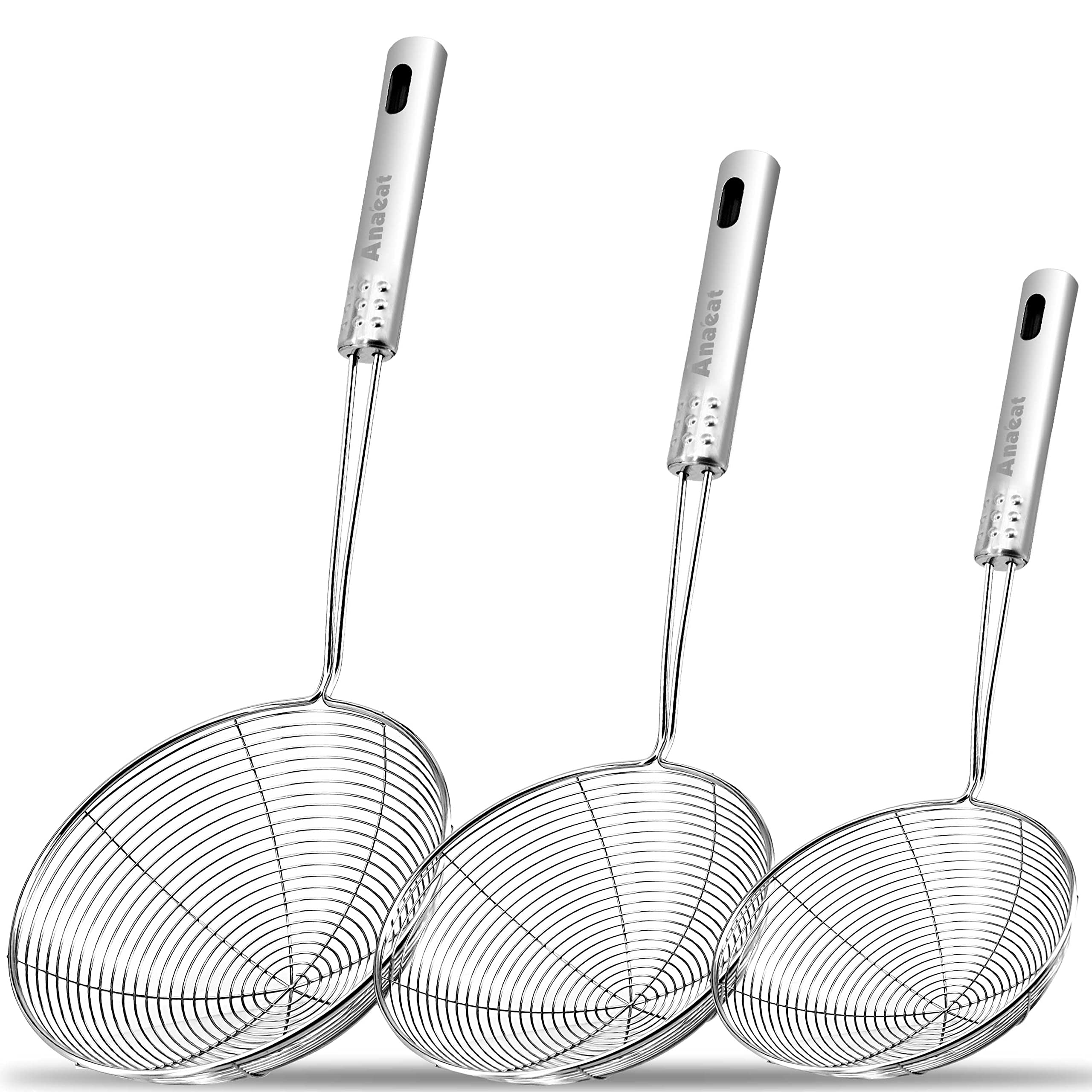 Anaeat spider skimmer 4.5 inch: ideal for straining pasta.