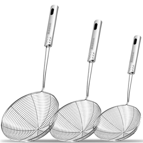 Anaeat spider skimmer 4.5 inch: ideal for straining pasta.