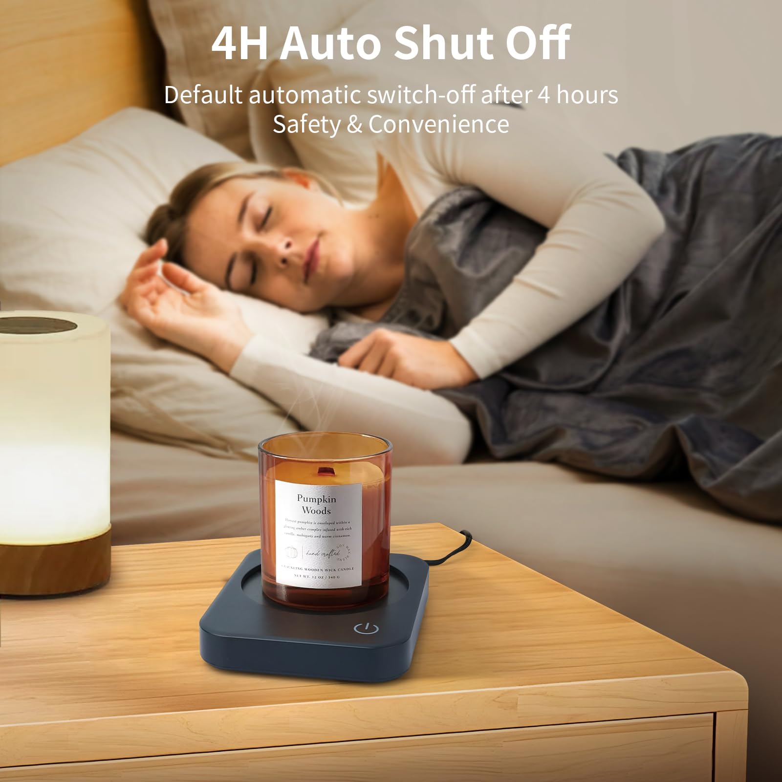 Anbanglin mug warmer with three settings for gentle, precise temperature control