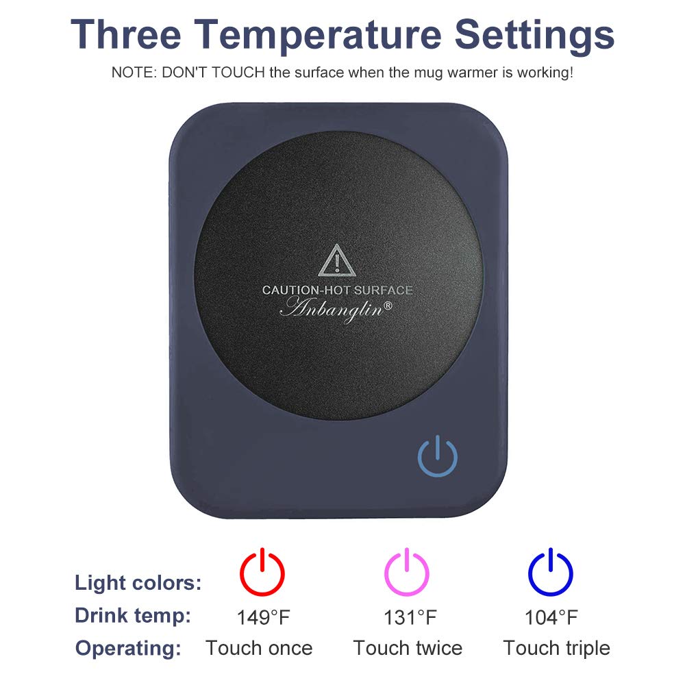 Anbanglin warmer powered by UL-certified cord for reliable operation