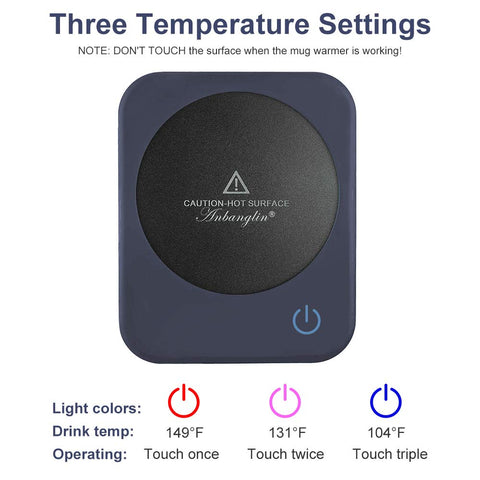 Anbanglin warmer powered by UL-certified cord for reliable operation