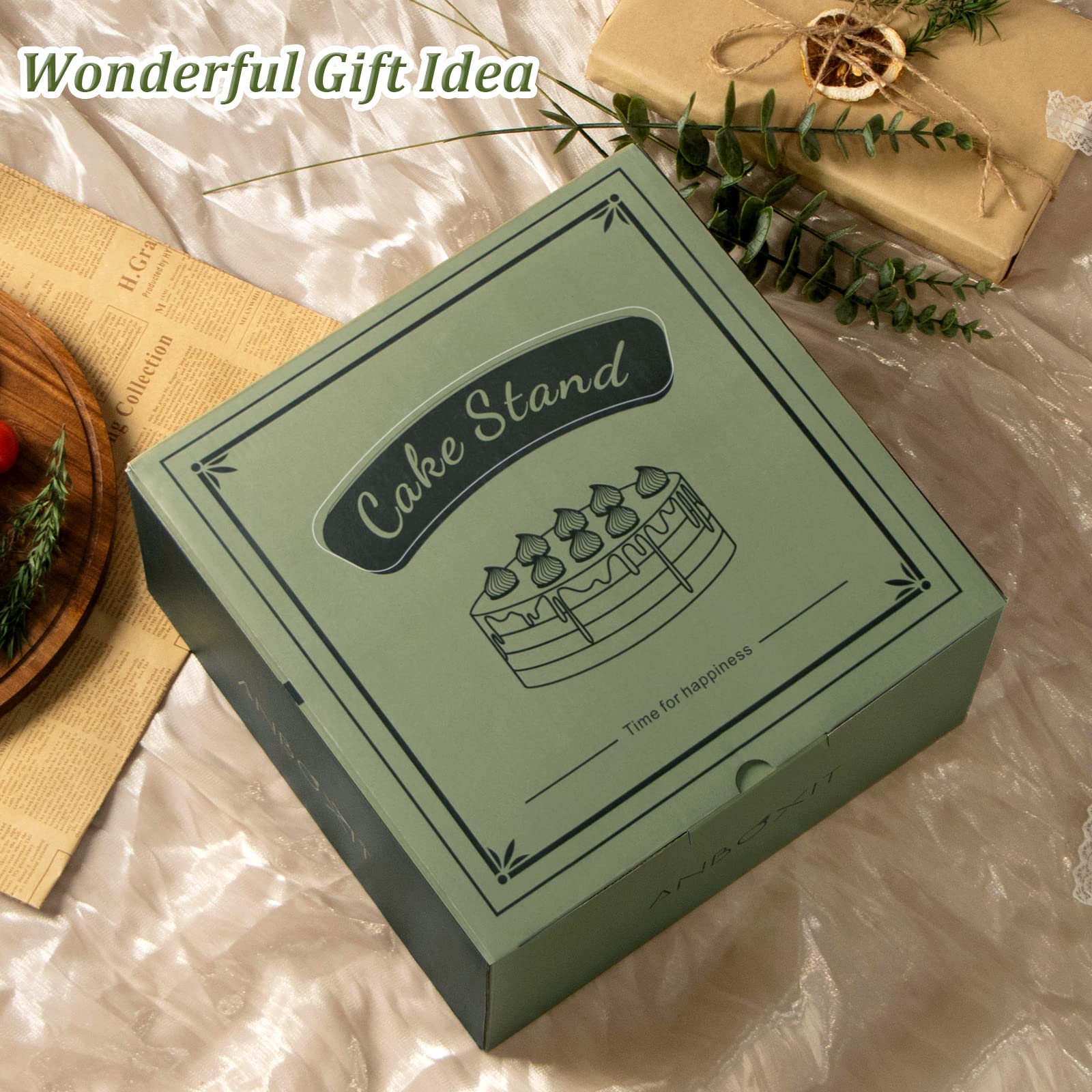 ANBOXIT acrylic dome is lightweight and food-grade for safe, stylish covering.