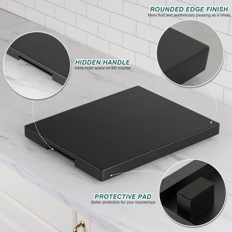 ANBOXIT anti-slip bottom keeps tray secure on the countertop