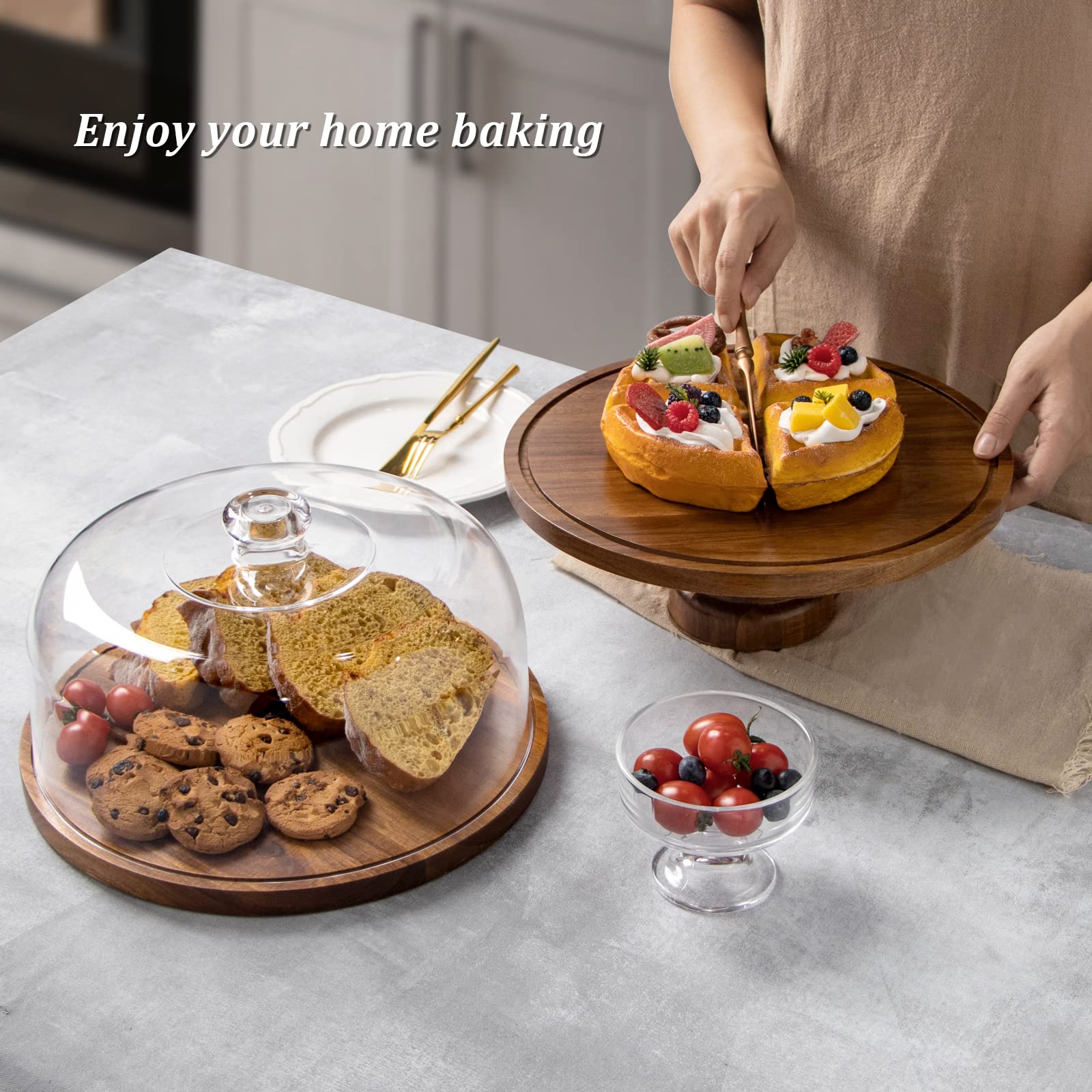 ANBOXIT gift-ready stand adds warmth to any party centerpiece.