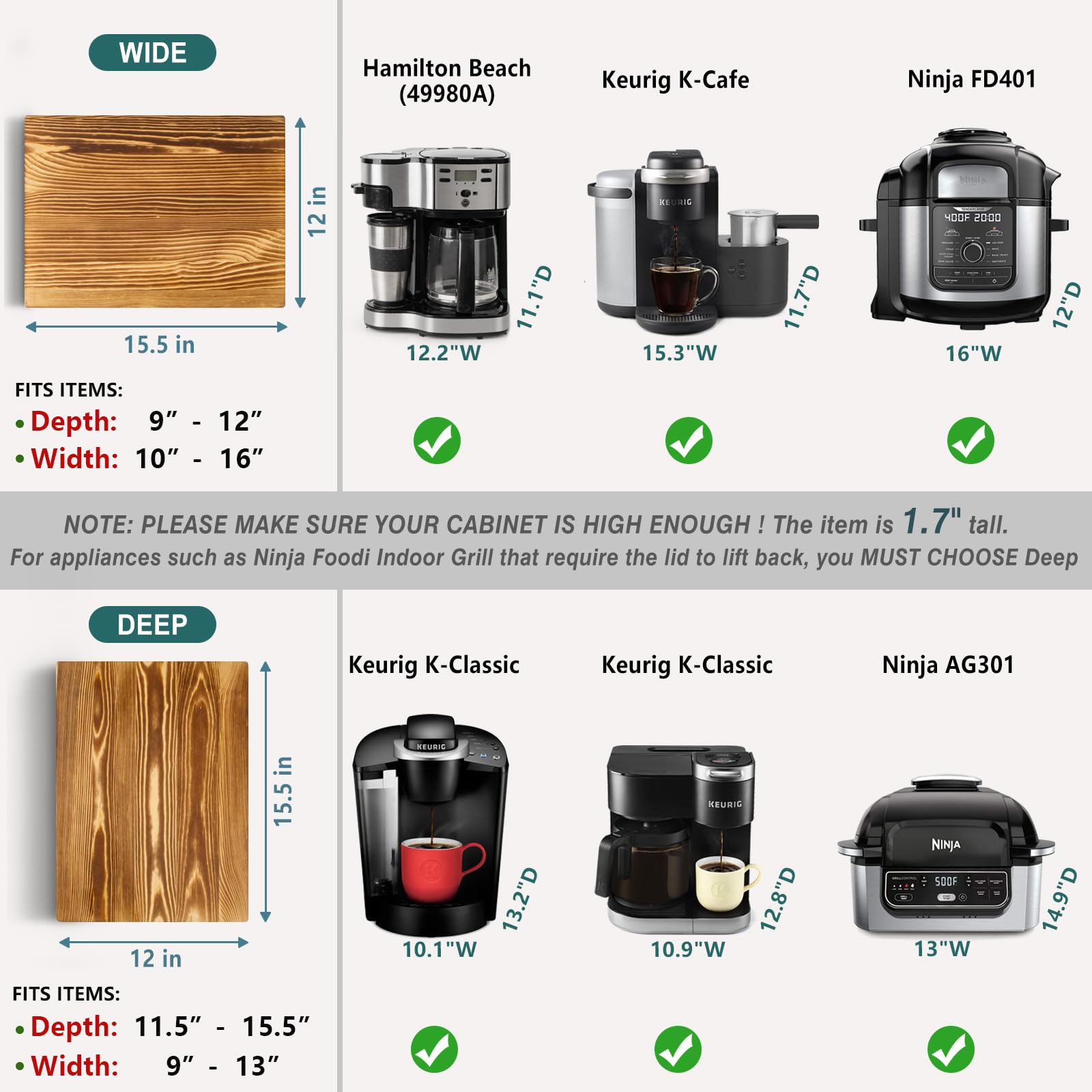 ANBOXIT rustic brown finish highlights durable, long-lasting kitchen organizer.