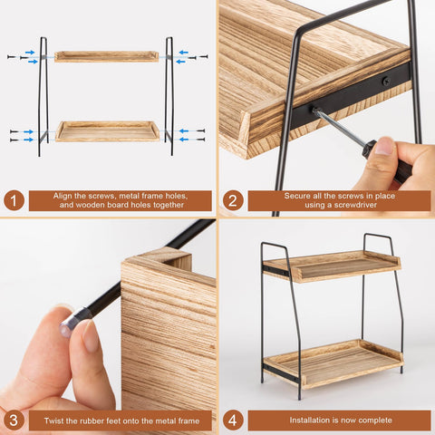 ANBOXIT space-saving design increases counter organization and reduces clutter