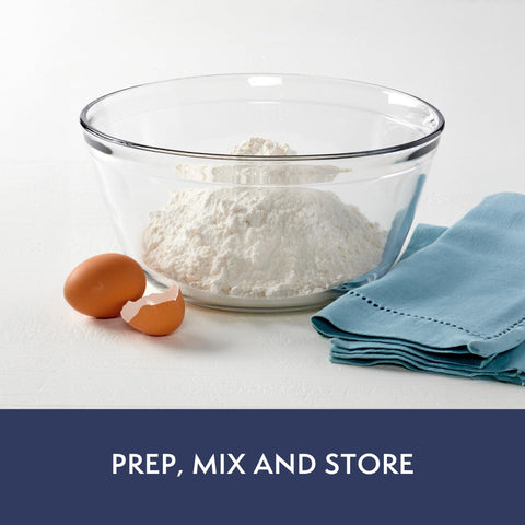 Anchor Hocking 81575L5 bowl shown in dishwasher-safe use for easy cleanup