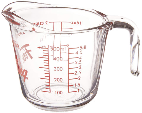 Anchor Hocking Fire-King 2-cup measuring cup ideal for quick, accurate kitchen prep