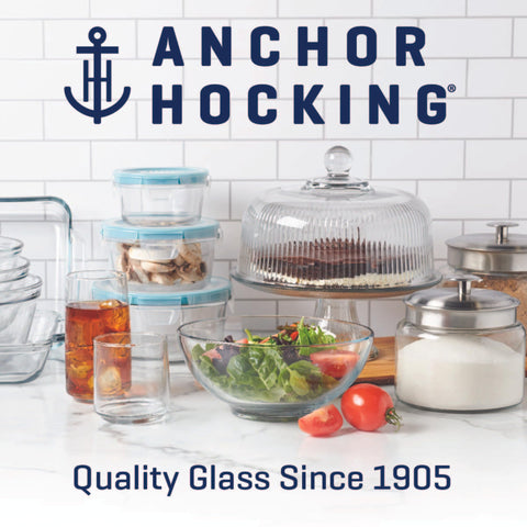 Anchor Hocking Heritage Hill Heritage Hill jars made in USA for sturdy kitchen storage