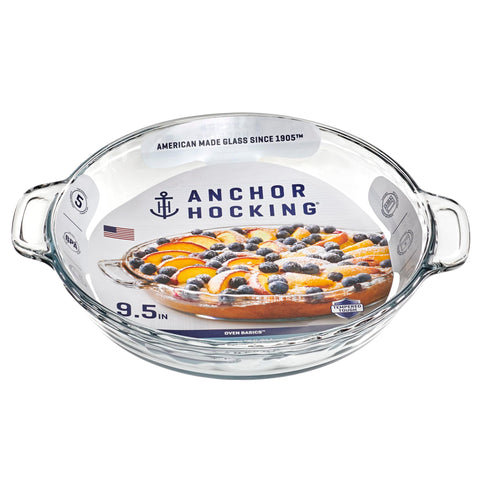 Anchor Hocking Oven Basics glass bakeware made in USA highlights quality