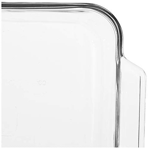 Tempered glass in Anchor Hocking Oven Basics emphasizes durability and easy cleaning.