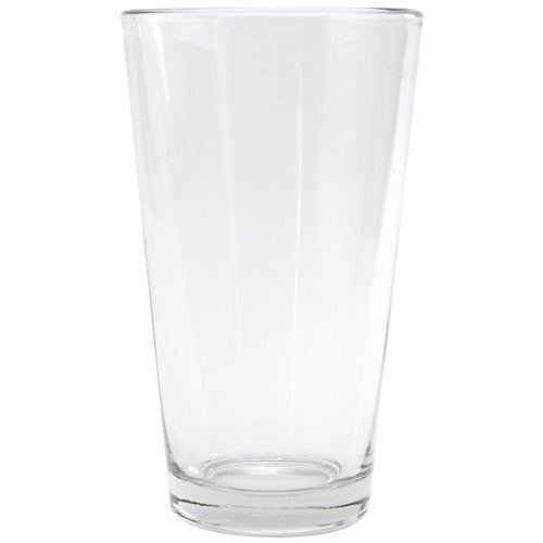 Anchor Hocking pint mixing glass with rim tempered design, ideal for cocktails and measuring