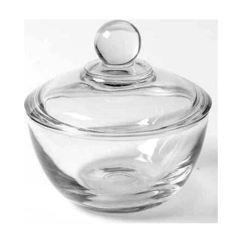 Anchor Hockings Brand Presence sugar bowl with lid, lid-detail, keeps contents protected and dust-free.