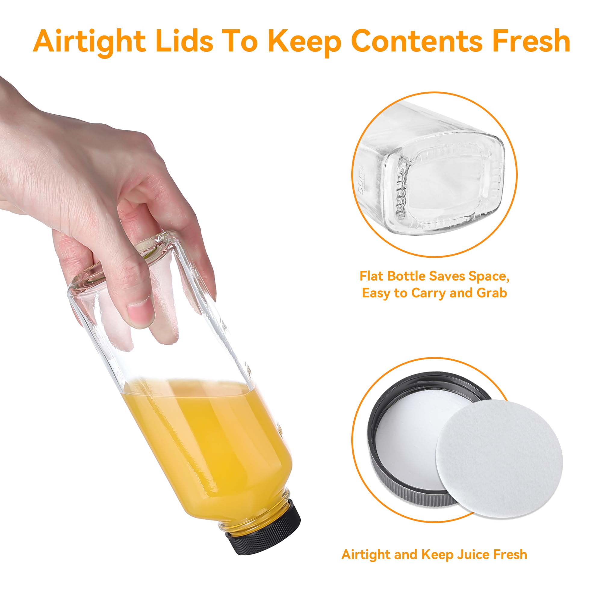 Andemi extra lids included for replacements