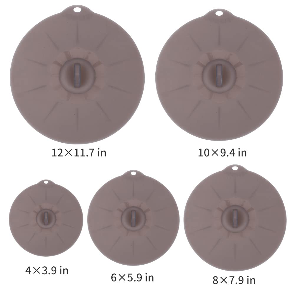 ANDYKEN silicone lids used on stove and oven-safe cookware