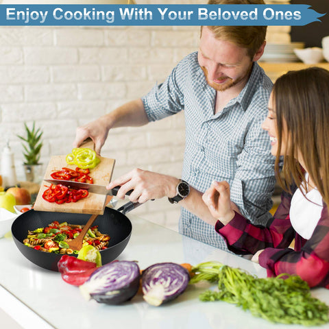 ANEDER wok works with electric, induction, gas and ceramic stoves