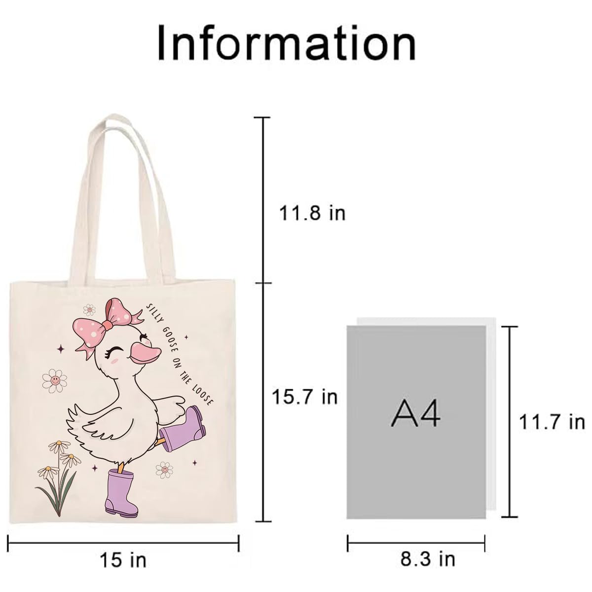 Anellyee heavyweight canvas tote highlights durability