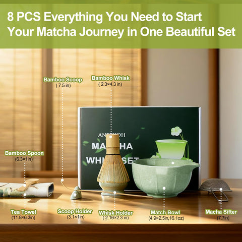 ANFBYOH matcha sifter for clump-free tea and silky lattes.