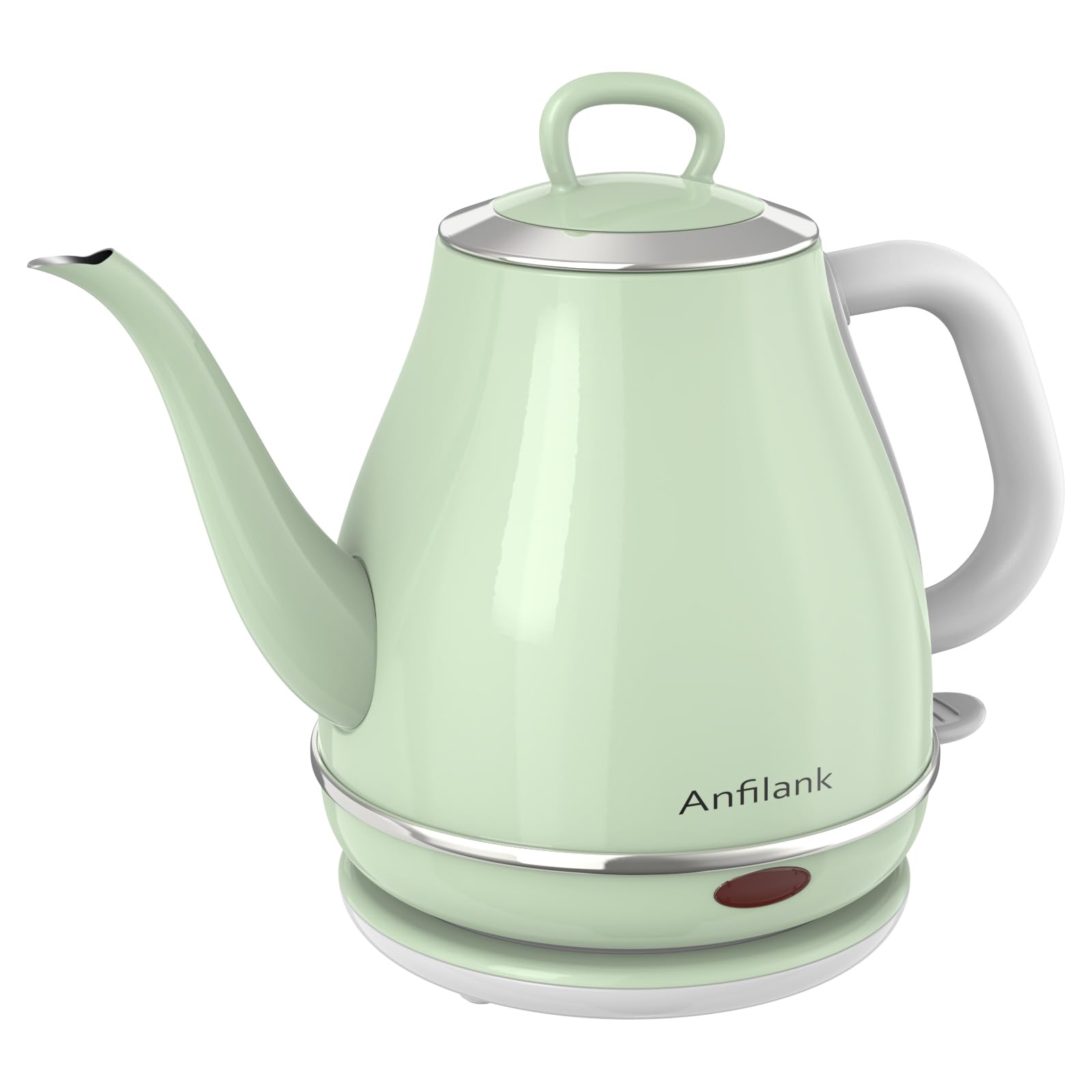 Anfilank electric gooseneck kettle spout pour enables precise pour-over control for coffee.