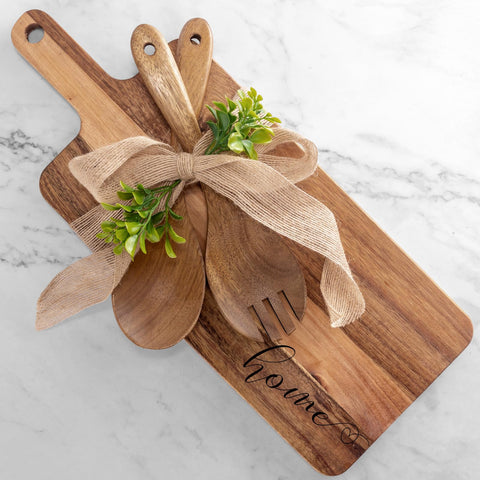 Anforsun housewarming gift box with cutting board, ideal for entertaining guests