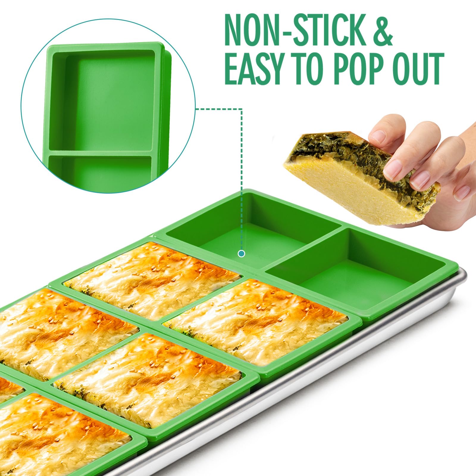 Angadona food-grade silicone multi-food divider supports mixed batches in one cycle.
