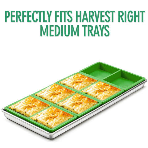 Angadona Harvest Right divider for small tray enables multi-item batches in one run.
