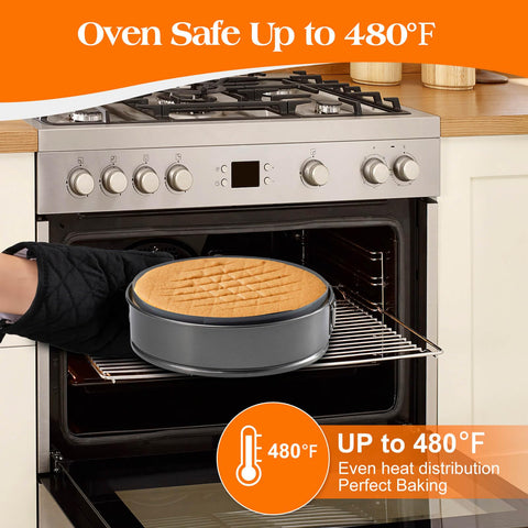 Angadona leak-proof baking mat prevents batter leaks and keeps pan neat.