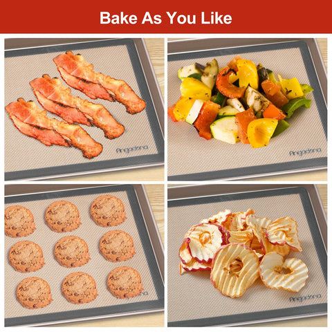 Angadona non-stick silicone mat close-up highlighting easy food release