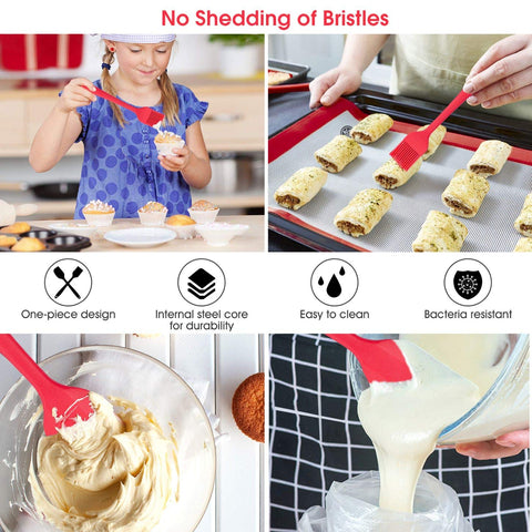 Angadona piping bags for color-mixing icing and clean piping.