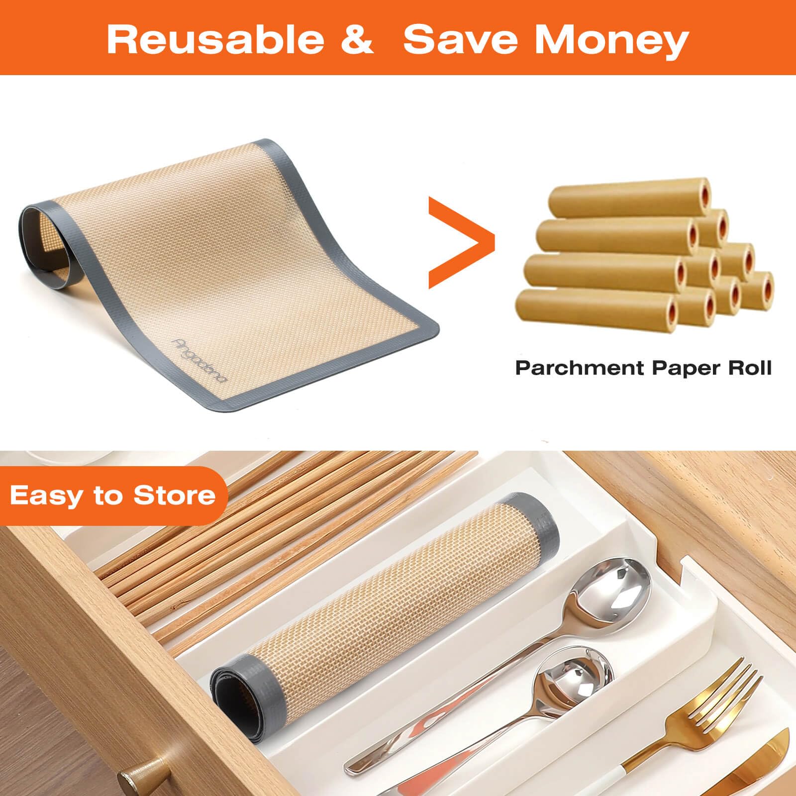 Angadona gray silicone mat for Harvest Right Small trays helps organize your freeze-drying setup.