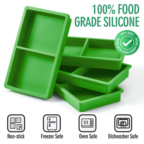 Angadona silicone molds paste tray helps uniform piece sizes after freeze drying.