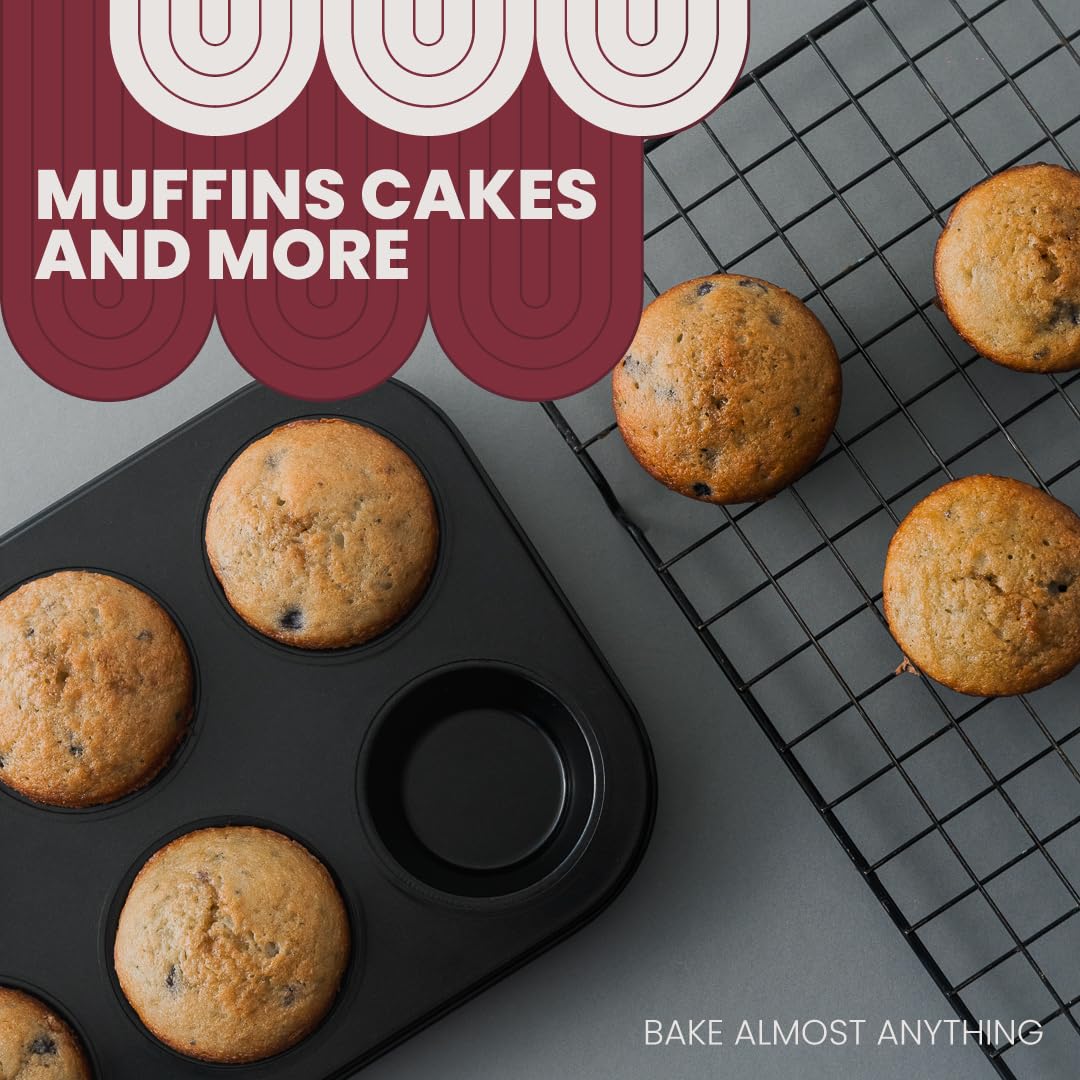 ANGORA BRANDS baking set roasting tray: roast vegetables evenly with minimal sticking.