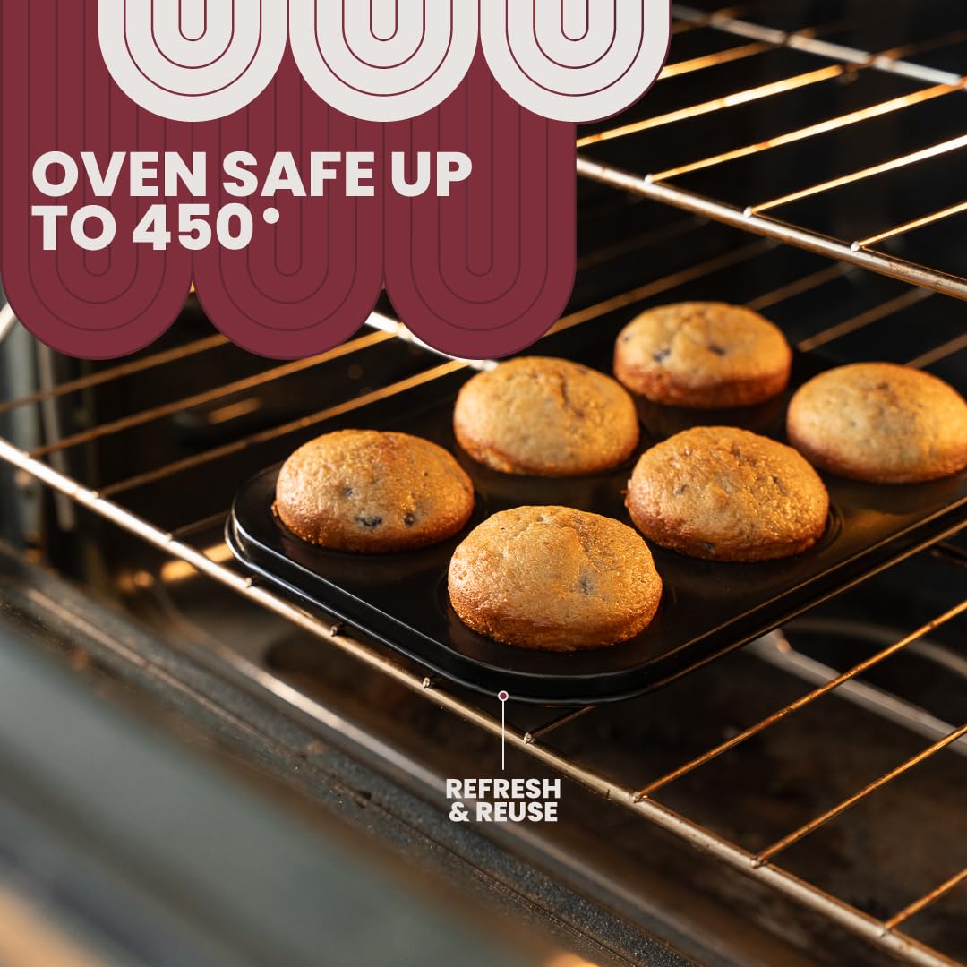 ANGORA BRANDS baking set stackable design: compact storage and easy organization.