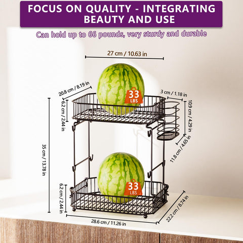 ANJUBAN perforated ventilation promotes airflow around fresh produce.