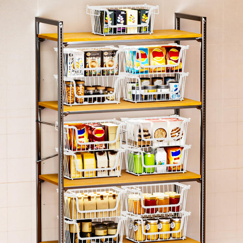 ANJUBAN non slip beads stabilize baskets when stacked