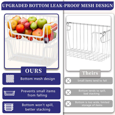 ANJUBAN potato and onion storage bin using vertical stacking