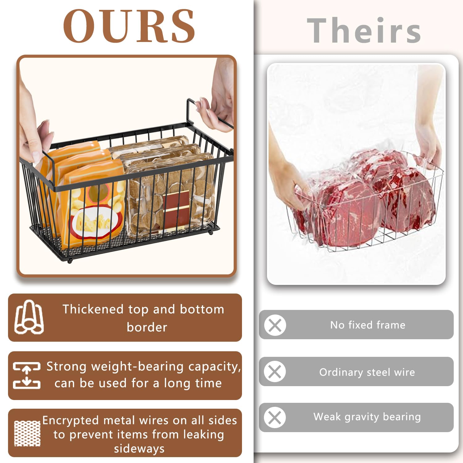 ANJUBAN thickened-frame four-sided mesh ensures durable load-bearing.