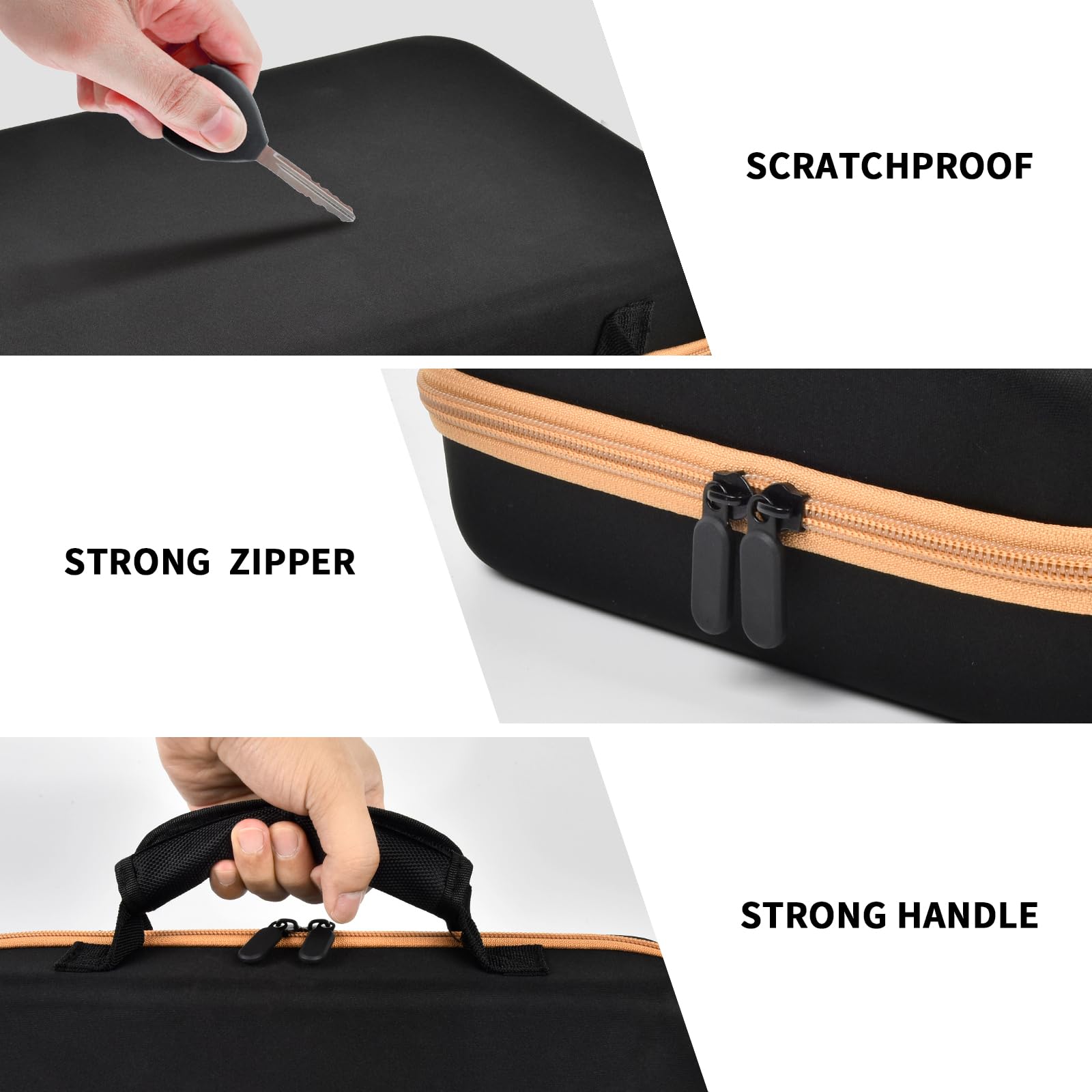 ANKHOH durable zippers and handle enable easy transport during outdoor activities