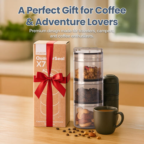 ANKOMN QuarterSeal X7 ideal travel companion for campers and backpackers.