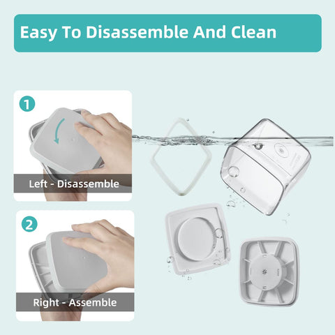 Ankou food-grade AS material container, BPA-free for kitchen use.