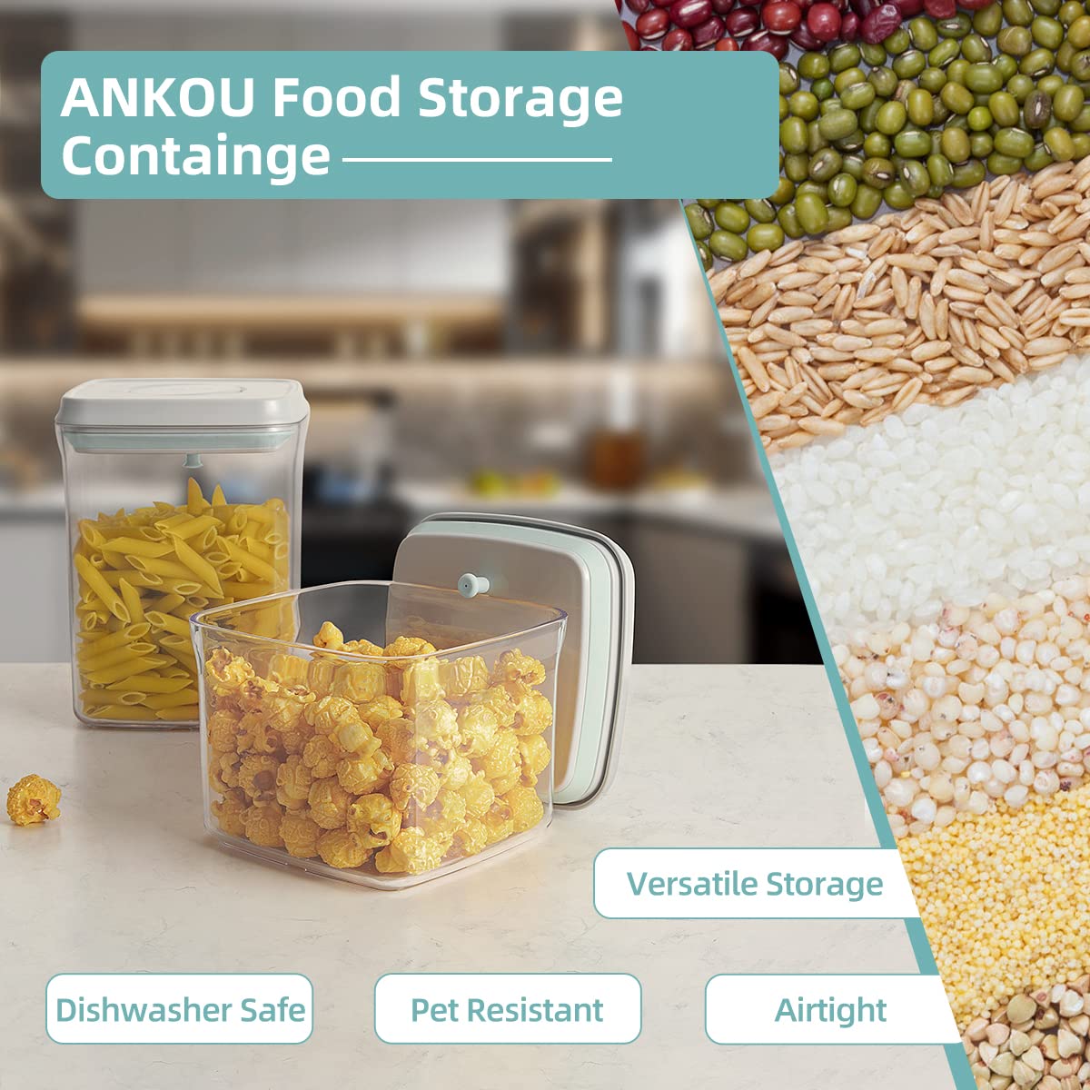 Ankou transparent container aids quick content spotting.