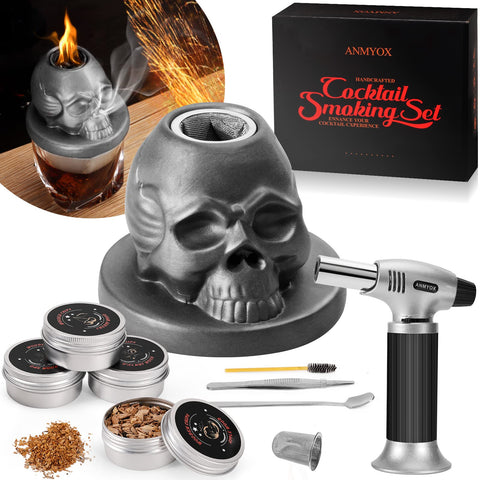 Anmyox cocktail smoker kit with torch enhances home bartending and aroma.