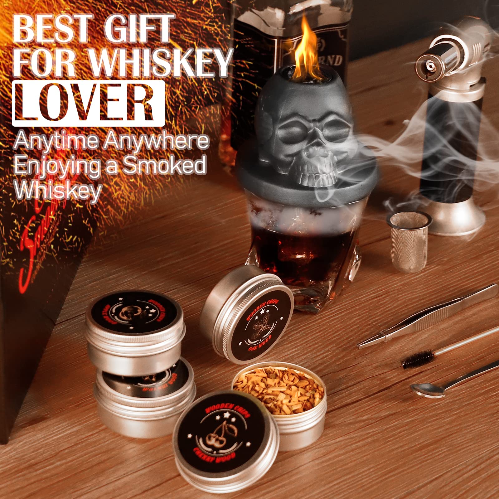 Anmyox gift box presentation makes a stylish gift for drink lovers.