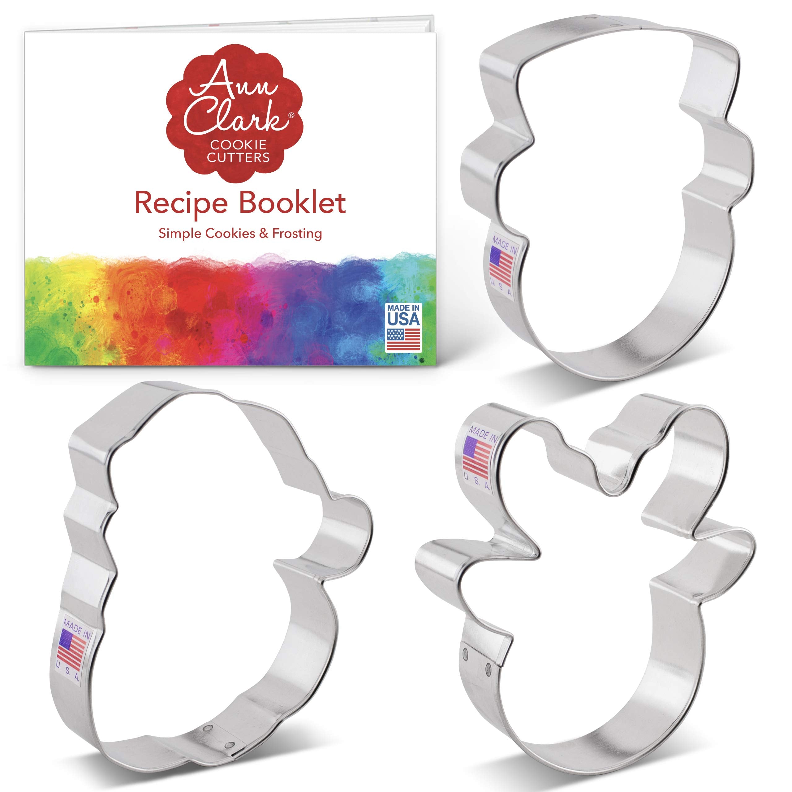 Ann Clark Snowman face cutter brings winter characters to life