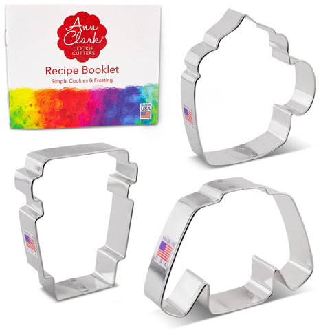 Ann Clark Cozy Winter Latte Cup cookie cutter for gifting