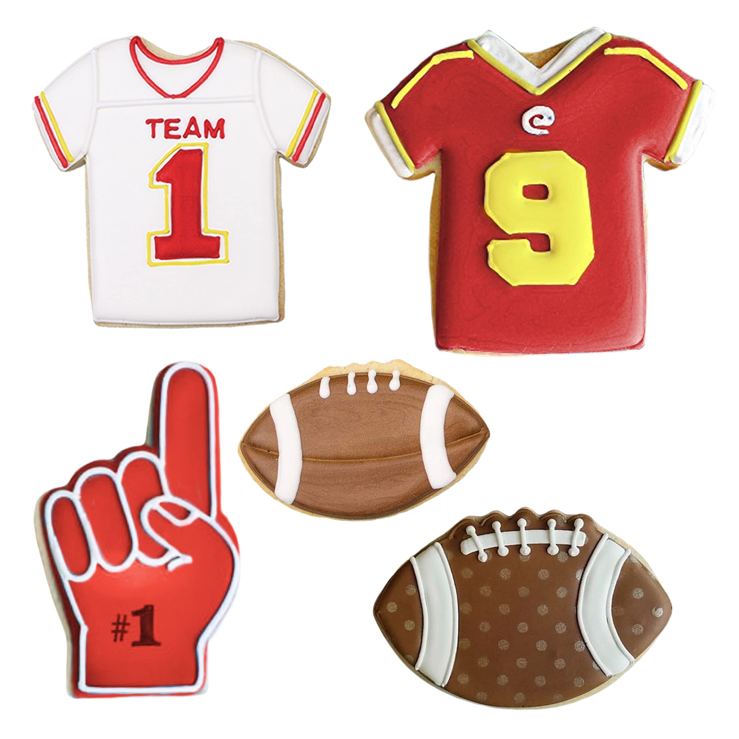 Ann Clark large football cutter for bold cookie shapes