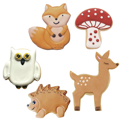 Ann Clark Woodland deer cookie cutter creates elegant deer-shaped cookies for celebrations.