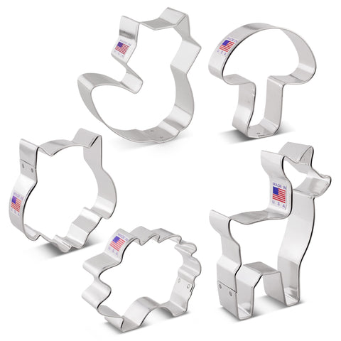 Ann Clark Made in USA cookie cutters crafted from food-safe American steel.